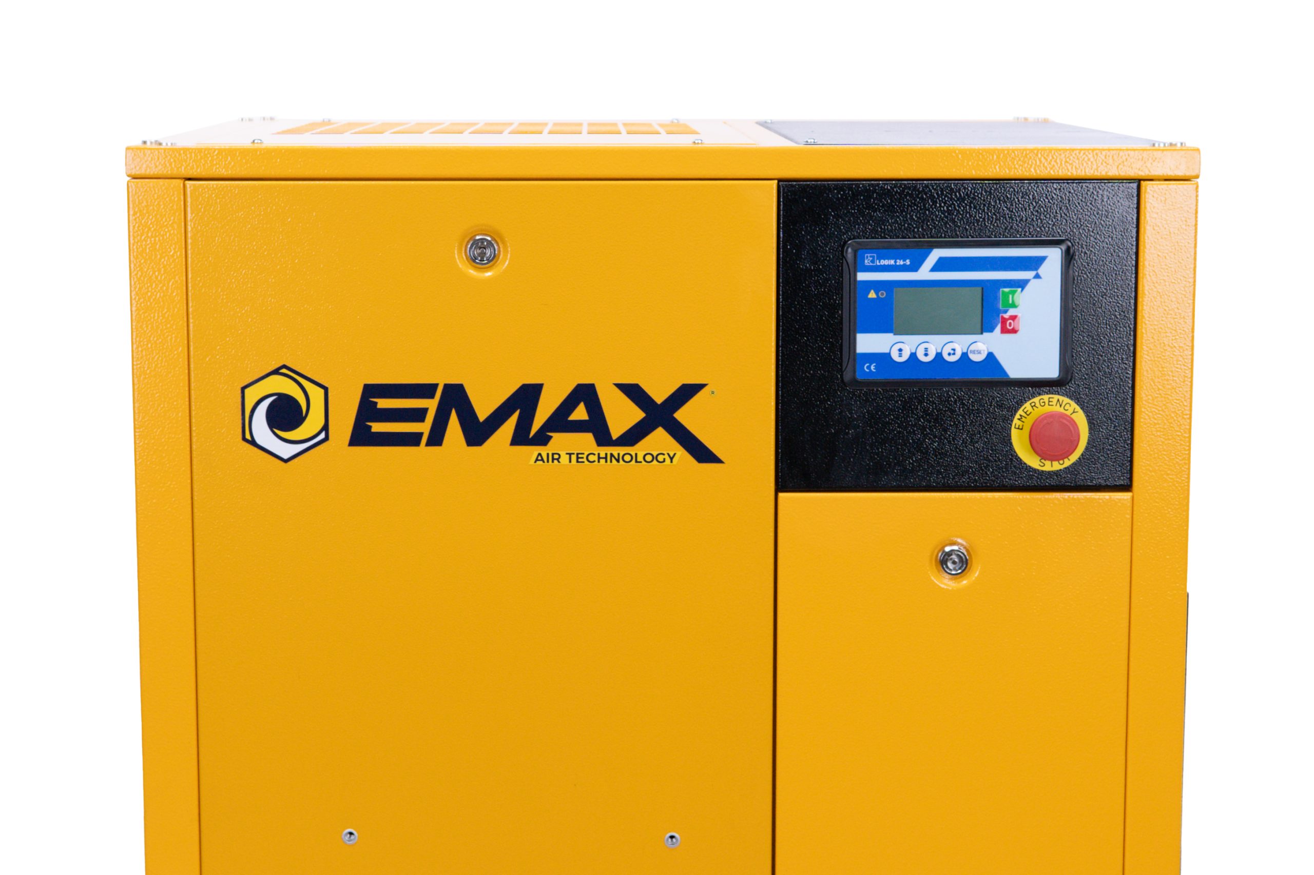 EMAX 5HP 1PH 19CFM Energy Efficient Variable Speed Industrial Rotary Screw Compressor-Cabinet Only -100,000 HR pump life - Image 4