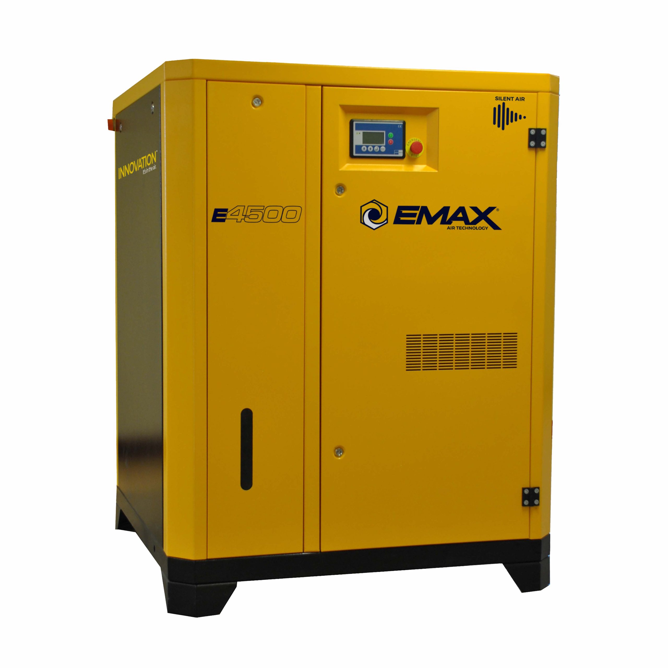 EMAX 25HP 3PH 208V 109CFM Energy Efficient Variable Speed Industrial Rotary Screw Compressor-Cabinet Only -100,000 HR pump life